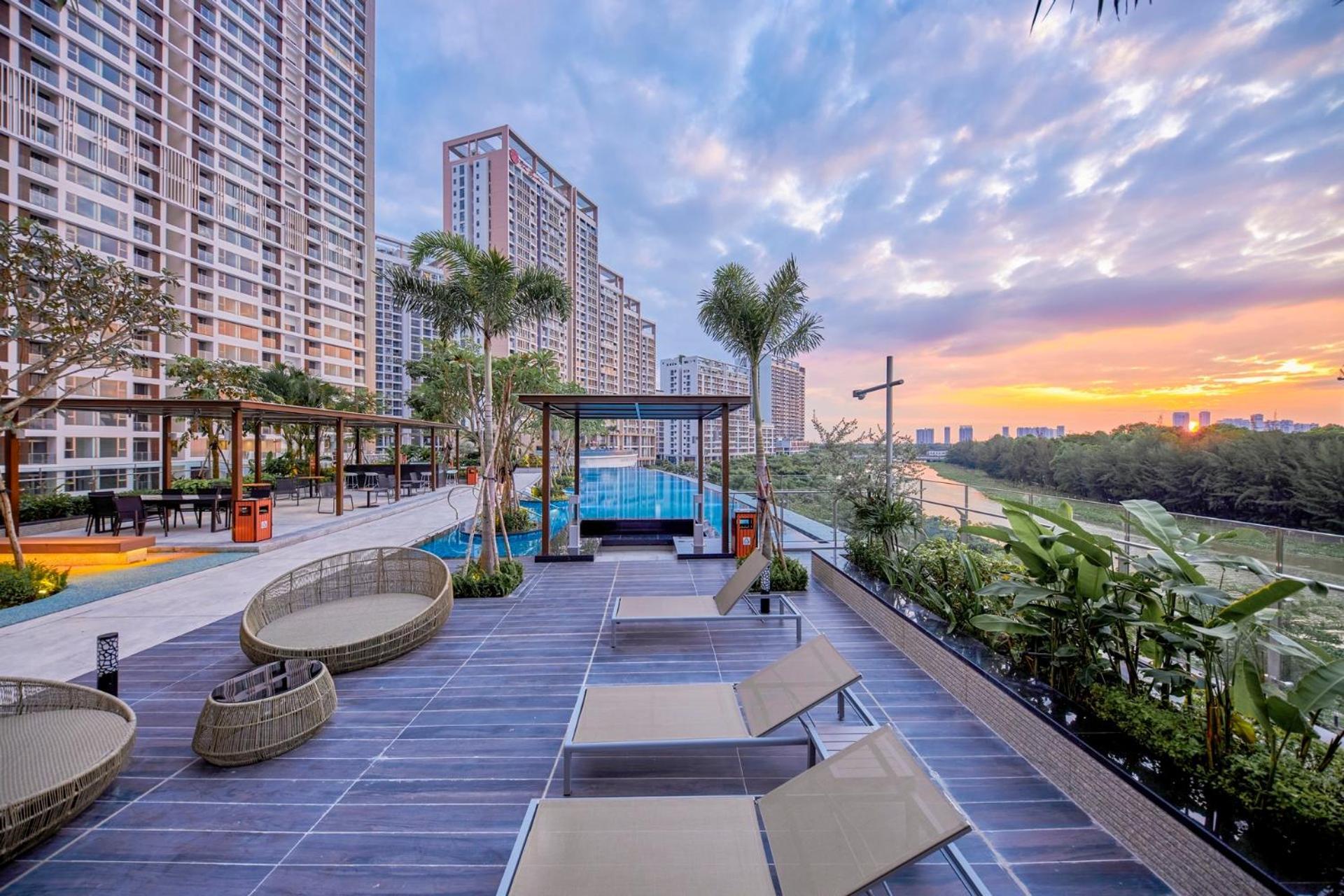 The Peak Midtown Twobedroom With Balcony Ho Chi Minh-byen Eksteriør bilde
