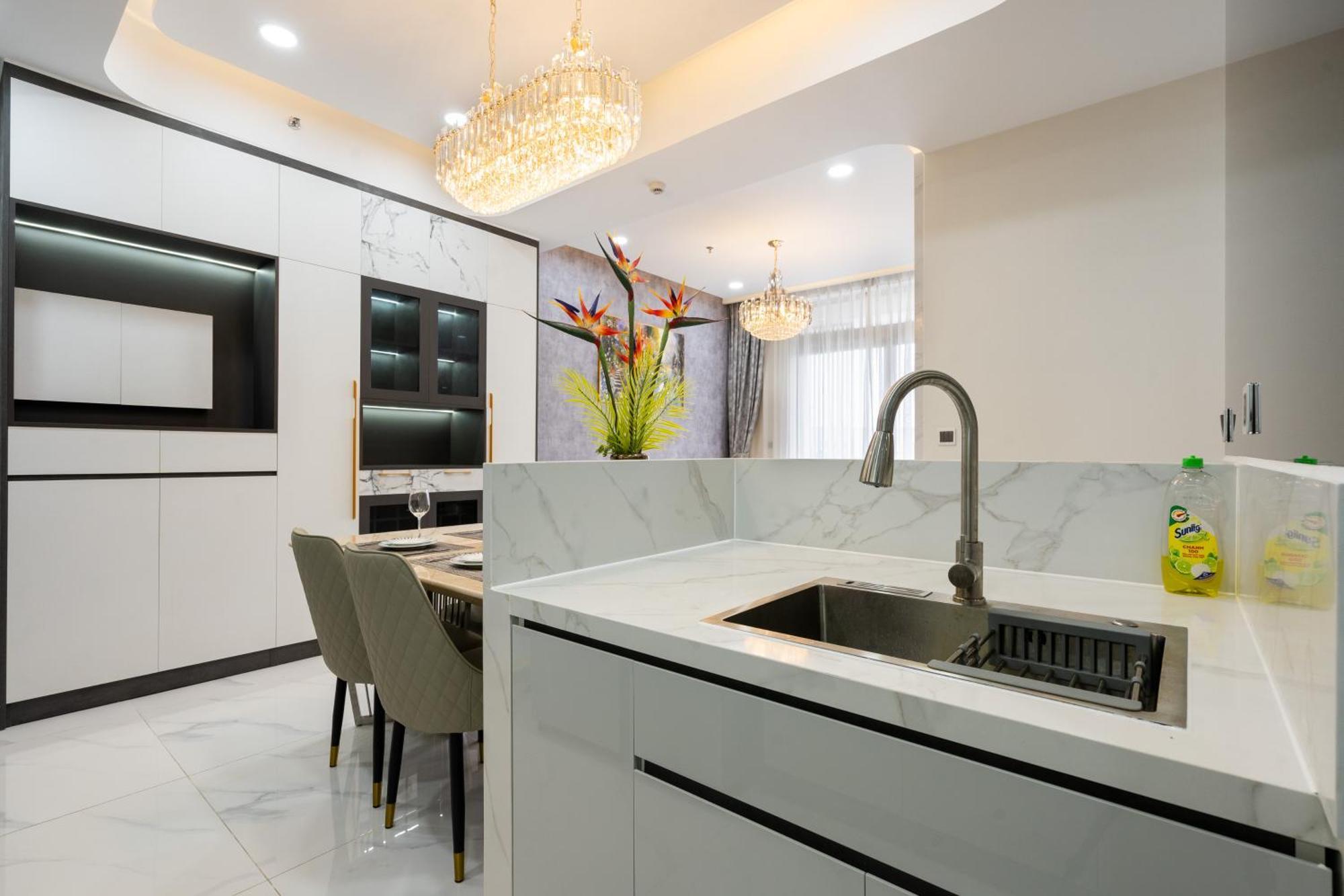 The Peak Midtown Twobedroom With Balcony Ho Chi Minh-byen Eksteriør bilde
