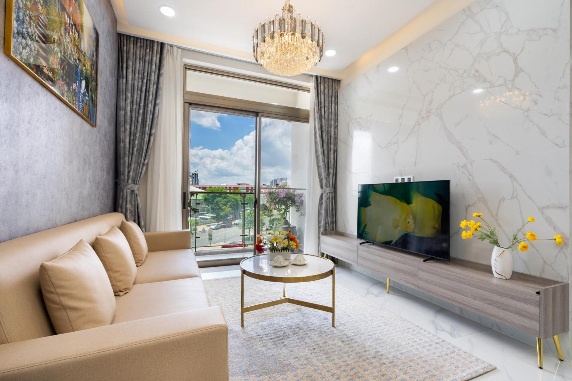 The Peak Midtown Twobedroom With Balcony Ho Chi Minh-byen Eksteriør bilde