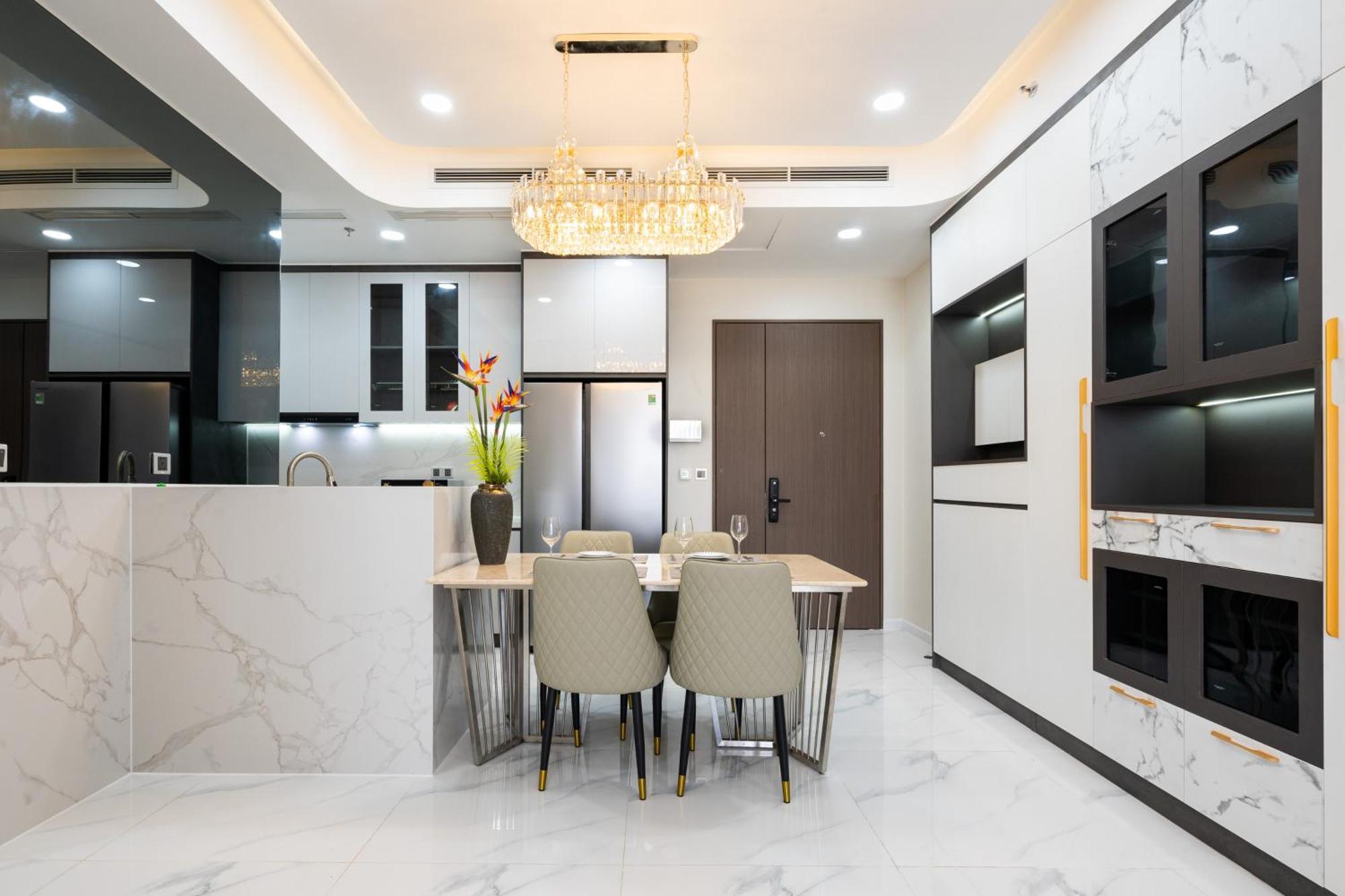 The Peak Midtown Twobedroom With Balcony Ho Chi Minh-byen Eksteriør bilde
